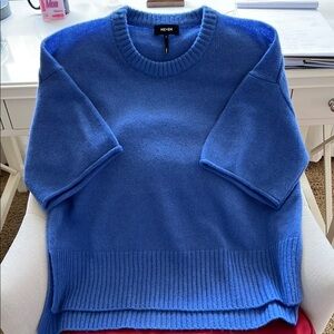 ME+EM Blue Knit Sweater